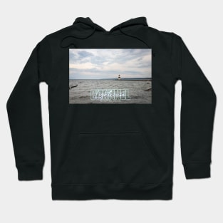 Channel Lighthouse Presque Isle Erie Pennsylvania Hoodie